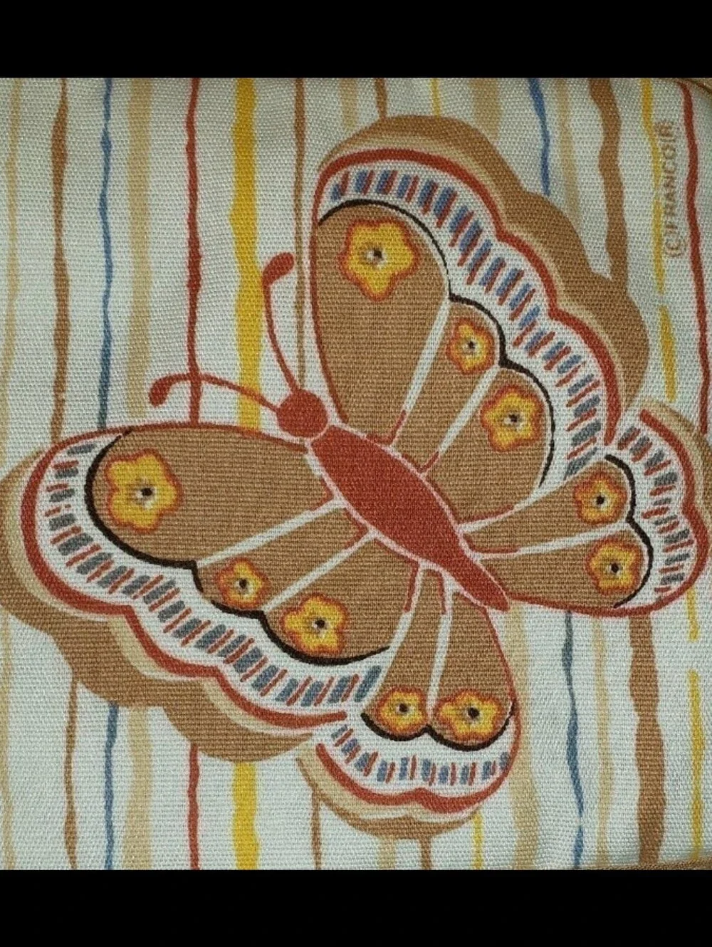 Two (2) Vintage Franco Butterfly Oven Mit/Pot Holders